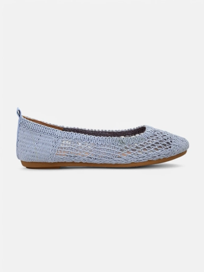 Royalfashion Damen perforierte Ballerinas Annete