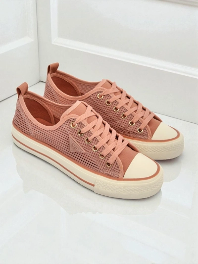 Royalfashion Damen perforierte Sneakers Rebbse