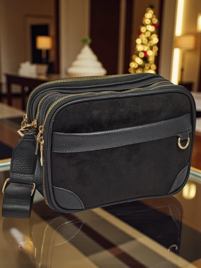 Kleine Damenhandtasche aus Öko-Leder Merlina