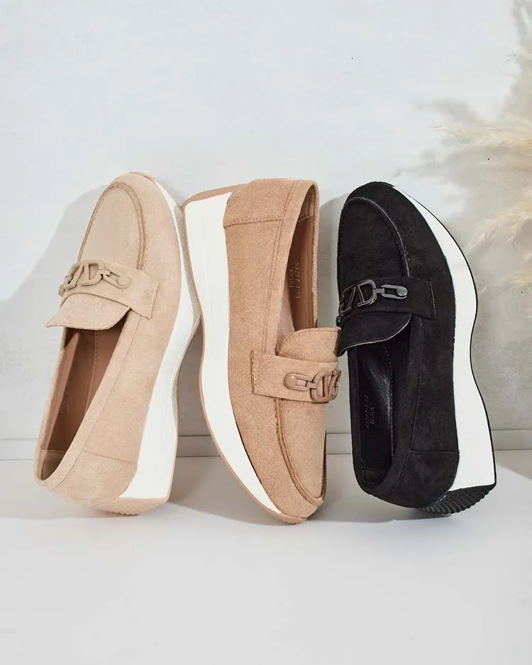 Royalfashion Elegante Damen Mokassins Zoli