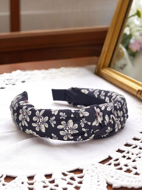 Royalfashion Обруч для волосся з плетеним квітковим візерунком Florinda