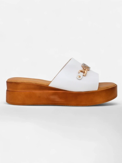 Royalfashion Damensandalen mit Keilabsatz Dalimma
