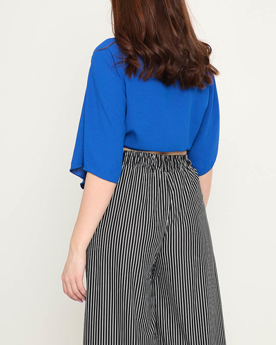 Жіноча кобальтова накидка - Одяг