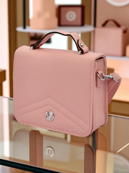 Royalfashion Kleine Damenhandtasche aus Öko-Leder Vintage Moderno