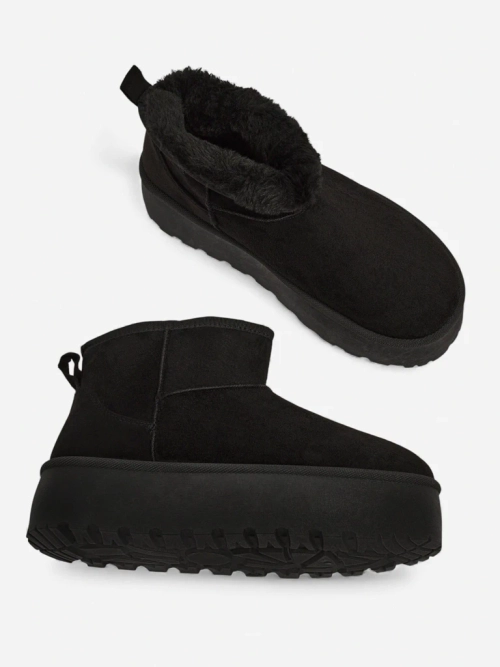 Ботильйони Жіночі Luna Чорні Шкіряні Елегантні на Осінь