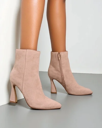 Royalfashion Damen Stiefel Stiefeletten Dipezz