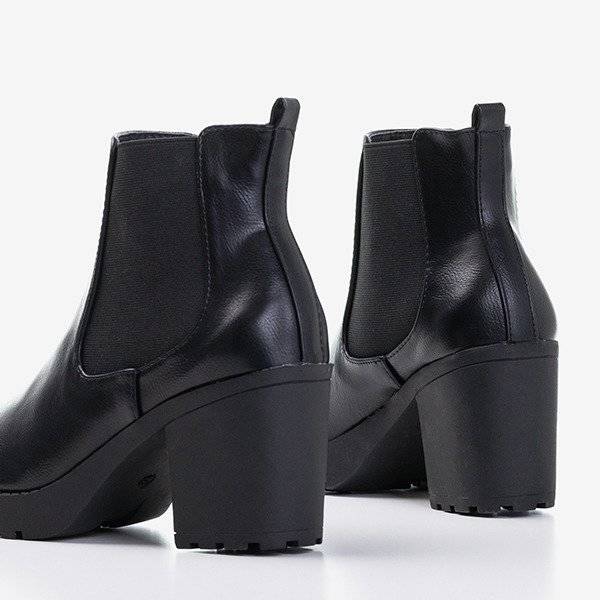 Schwarze Vireek-Stiefeletten für Damen - Schuhe