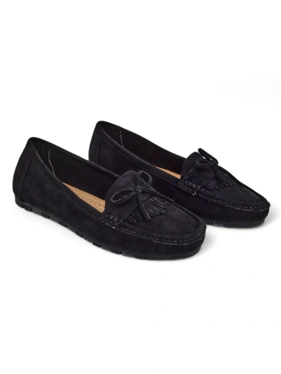 Royalfashion Damen Eco-Suede Mokkasins Etette