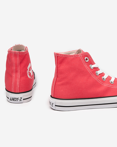 High-Top-Sneaker Garet für Damen in Koralle - Schuhe