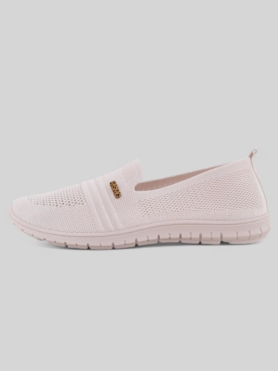 Damen Schuhe Ariadne aus Stoff in Creme Farbe