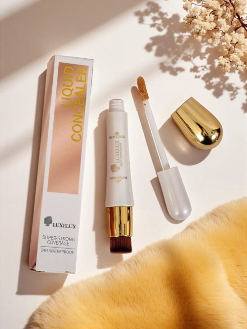 Aurelia Luxelux Concealer – водостійкий коректор з пензликом для макіяжу