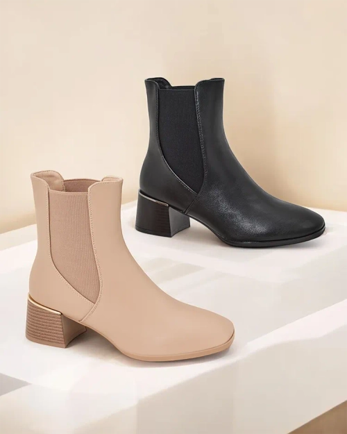 Жіночі чоботи на низьких підборах Royalfashion Eterra