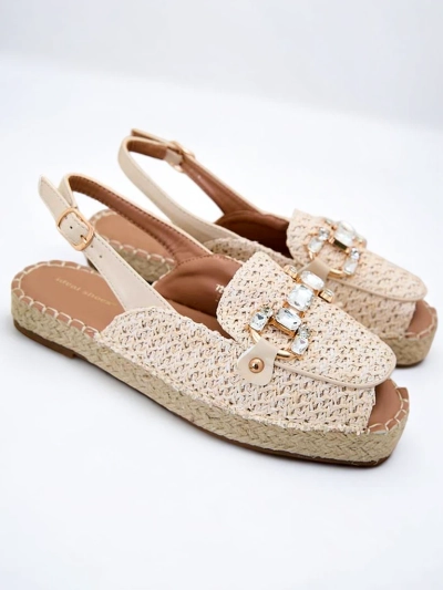 Royalfashion Damen-Espadrilles mit offener Spitze
