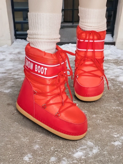 Royalfashion Damen Schneestiefel mit Manschette Soblesia