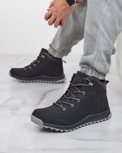 Royalfashion Black men's Anokuii trappers