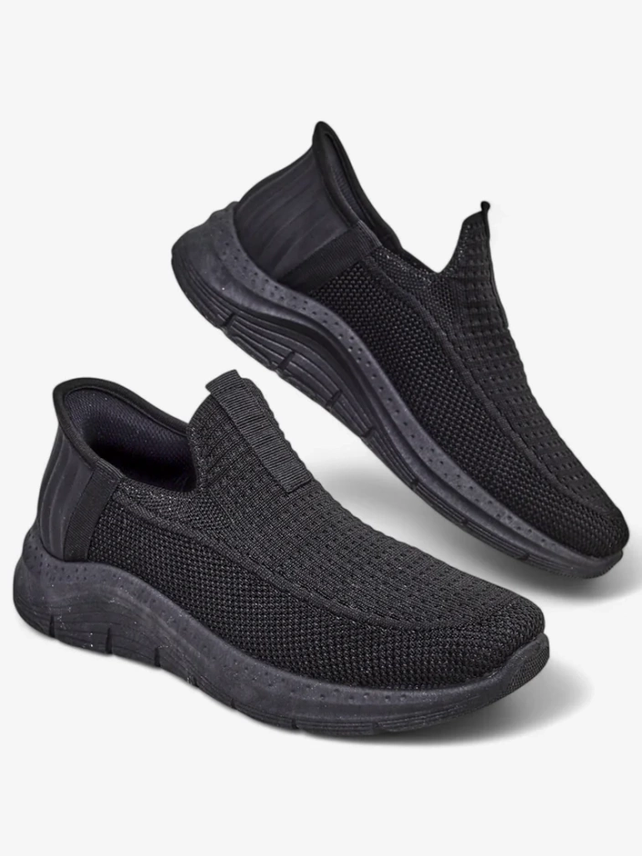 Royalfashion Damen Slip-On Stoff Sportschuhe Secat