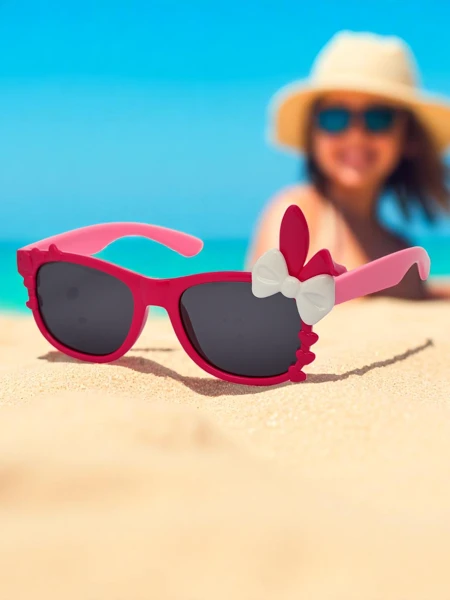 Royalfashion Kinder Sonnenbrille Bunny Shine mit Dekorationen