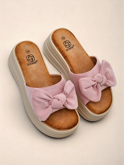 Royalfashion Damen Plateausandalen Givan
