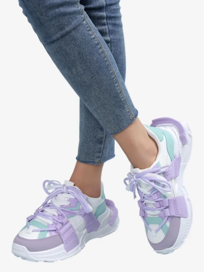 Royalfashion Жіночі спортивні кросівки з гумовими вставками Bubble