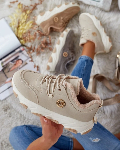Royalfashion Жіночі утеплені кросівки Caromi