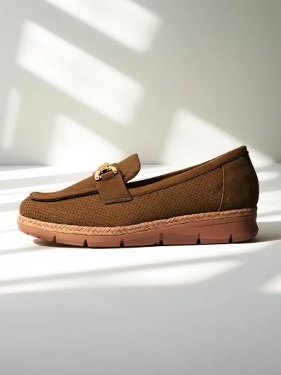 Royalfashion Damenflats mit dekorativem Akzent an der Spitze
