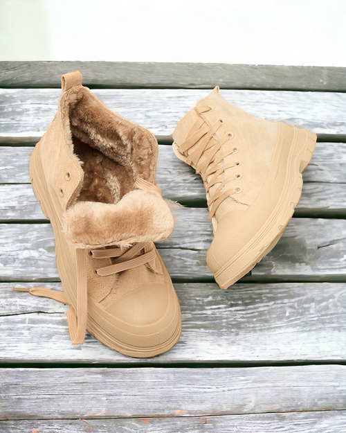 Royalfashion Жіночі утеплені спортивні черевики а-ля кеди Benvilo