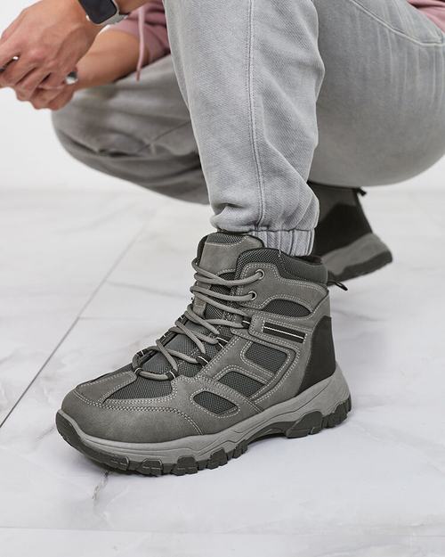 Royalfashion Grey чоловічі капці Nokukia