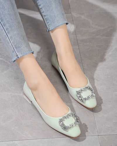 Royalfashion Damen Ballerinas mit Glitzer Ofenale