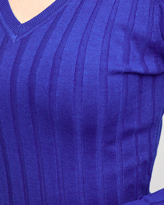 Cobalt Damenpullover mit V-Ausschnitt - Kleidung