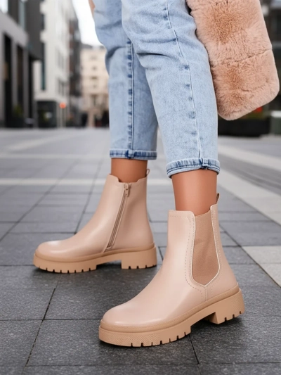 Royalfashion Damen eko Leder Dovivas Stiefel