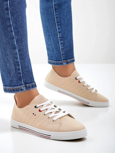Royalfashion Damen Sneakers aus Eco-Leder Keopsa