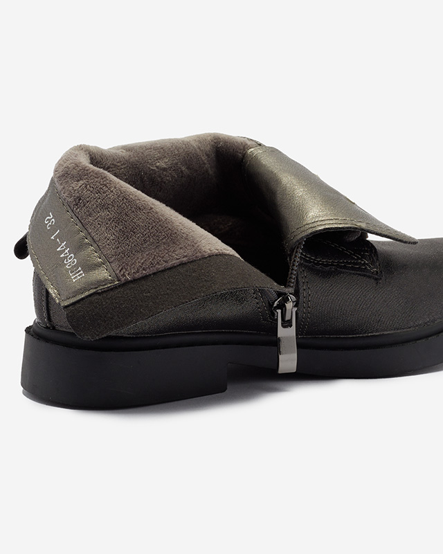 Graphite Mädchenstiefel mit Glitzer Lossia - Footwear