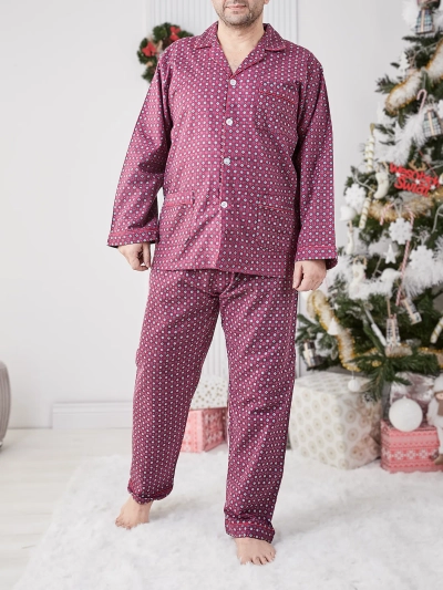 Royalfashion Herrenpyjama mit Druck