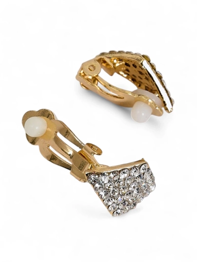 Royalfashion Damen Ohrclips mit Zirkonia