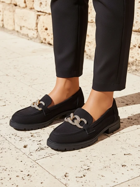 Royalfashion Elegante Damen-Mokassins Bornello