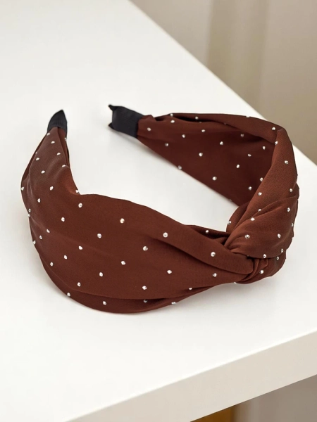 Royalfashion Haarreif mit Strasssteinen Shine Twist