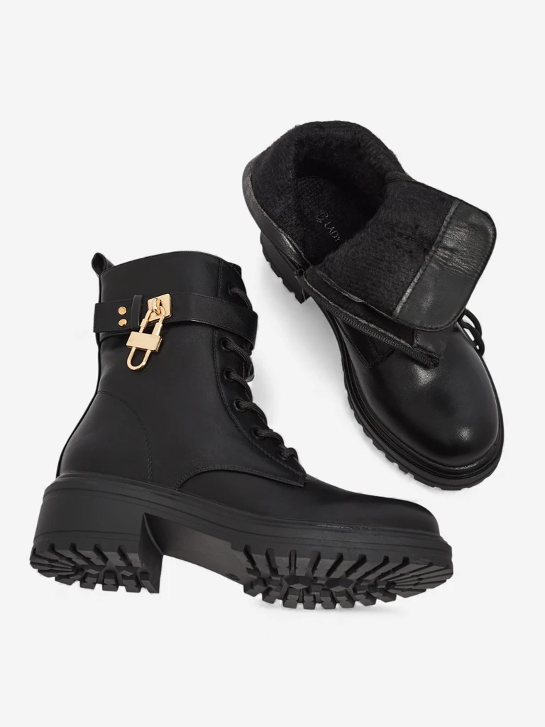 Öko-Leder Damenstiefeletten Taleves