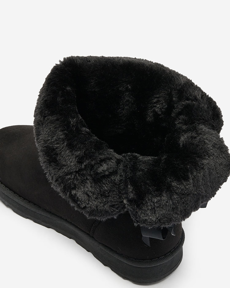 Royalfashion Damenstiefel a'la Schneestiefel in schwarz Aerfifi