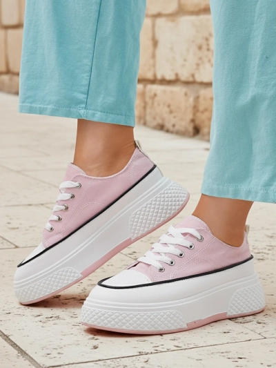 Royalfashion Damen Plattform Sneakers Beemes