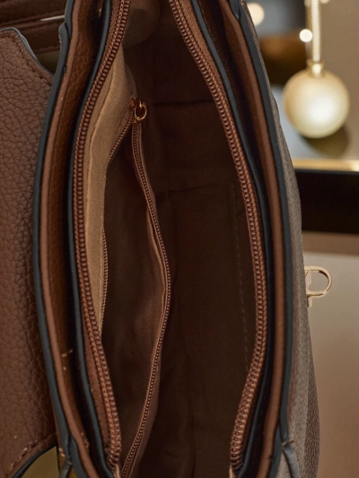 Kleine Damenhandtasche aus Öko-Leder Fioren