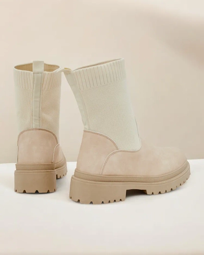 Royalfashion Damen Slip-On Knöchelstiefel Dorino