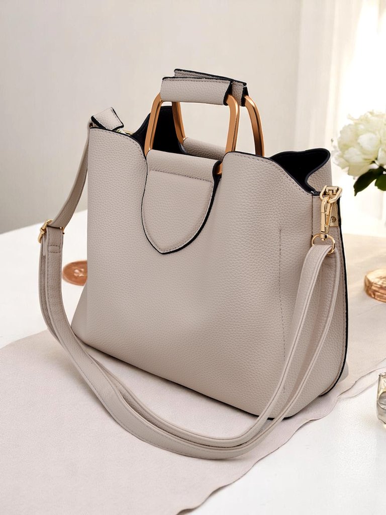 Royalfashion kleine und vielseitige Handtasche aus Kunstleder