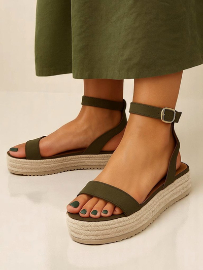 Royalfashion Damen-Plattformsandalen Finna