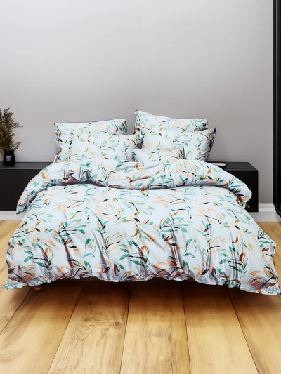 Royalfashion Gemusterte Bettwäsche 160x200 Set 4 TEILE