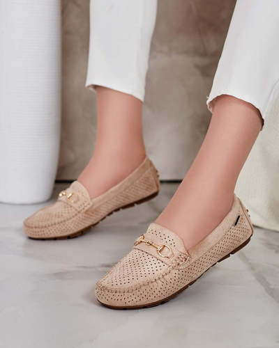 Royalfashion Damen durchbrochene Mokassins Mill
