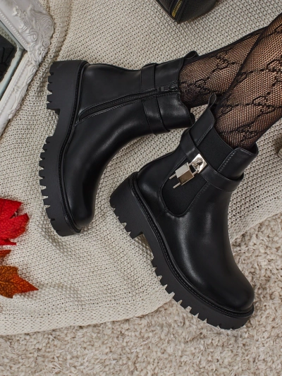 Еко шкіряні ботільйони жіночі Talve