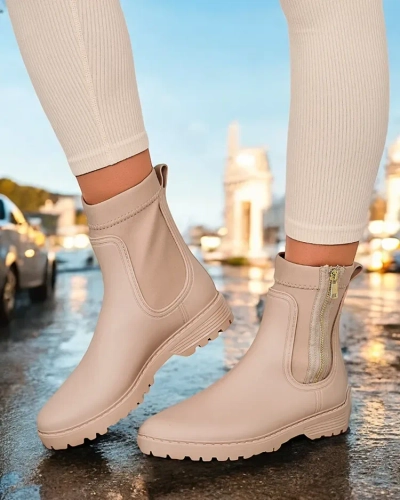 Royalfashion Damen Dasilia matte Gummistiefel