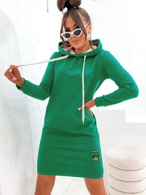 Royalfashion Жіноча бавовняна міні-сукня