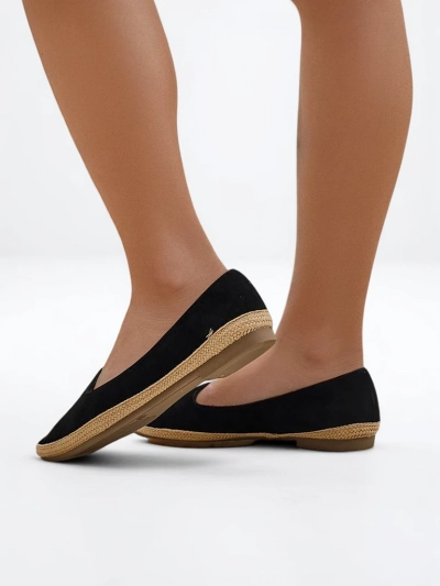Royalfashion Damen Eco-Suede Espadrilles Emmeno
