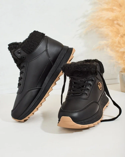 Жіночі кросівки Royalfashion Frozit зі штучним хутром